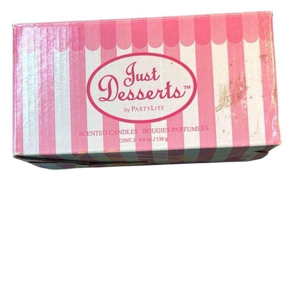 Just Desserts By Partylite Nutcracker Sweet Sugarplum Fairies Scented Candles